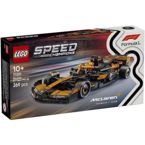 Lego Speed ​​Champions Mclaren F1 Team Mcl38 Racing Car (77251) (LGO77251)
