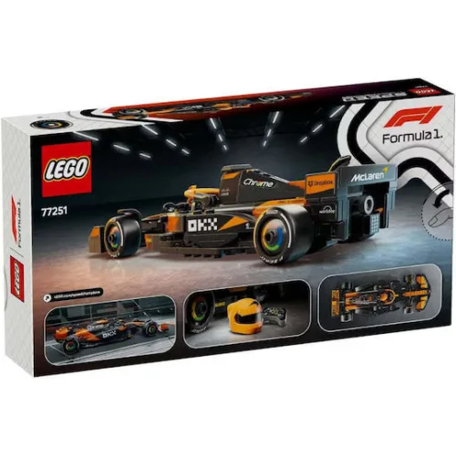 Lego Speed ​​Champions Mclaren F1 Team Mcl38 Racing Car (77251) (LGO77251)