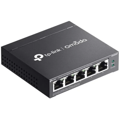TP-LINK SWITCH OMADA ES205GP 5 PORT MANAGED 4-Port PoE+
