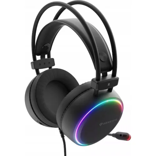 Genesis Gaming Headset Neon 613 G2 with Microphone RGB Illumination Black (NSG-2307) (GNSNSG-2307)