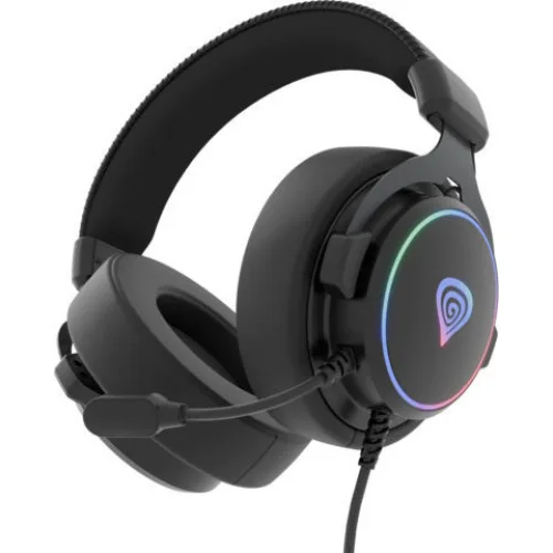 Genesis Gaming Headset Neon 764 with Microphone RGB Illumination Black, USB (NSG-2169) (GNSNSG-2169)