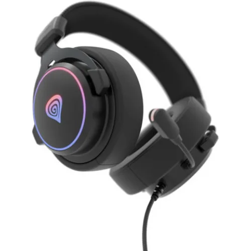 Genesis Gaming Headset Neon 764 with Microphone RGB Illumination Black, USB (NSG-2169) (GNSNSG-2169)