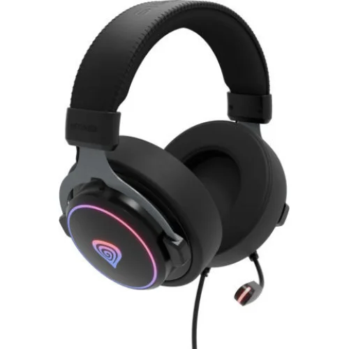 Genesis Gaming Headset Neon 764 with Microphone RGB Illumination Black, USB (NSG-2169) (GNSNSG-2169)