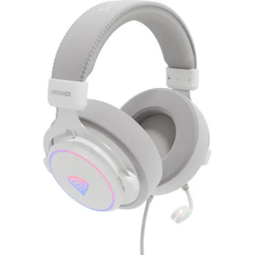 Genesis Gaming Headset Neon 764 with Microphone RGB Illumination White, USB (NSG-2170) (GNSNSG-2170)