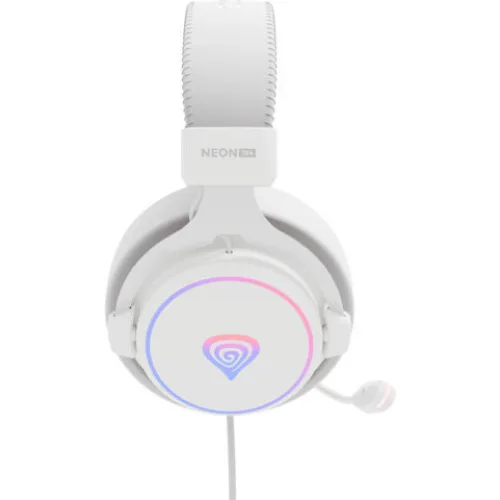 Genesis Gaming Headset Neon 764 with Microphone RGB Illumination White, USB (NSG-2170) (GNSNSG-2170)