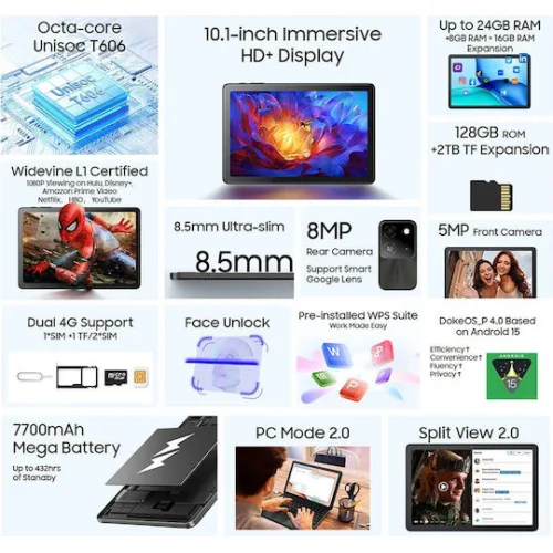 BlackView Tab 60 Pro Set 4G 10.1