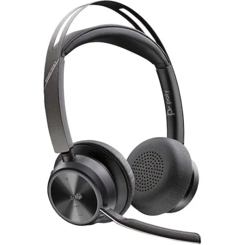 Poly Voyager Focus 2 Microsoft Teams Certified USB-C-C Headset +USB-C/A Adapter (9T9J4AA)