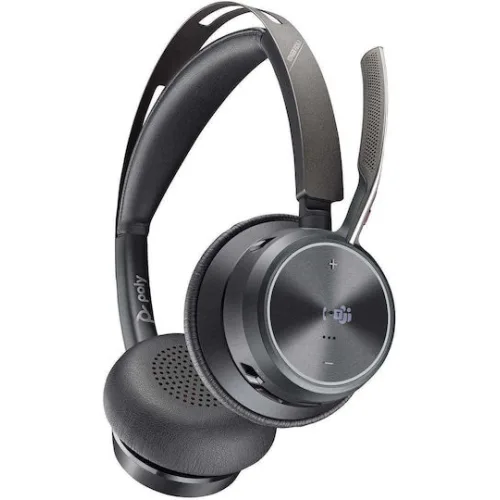 Poly Voyager Focus 2 Microsoft Teams Certified USB-C-C Headset +USB-C/A Adapter (9T9J4AA)