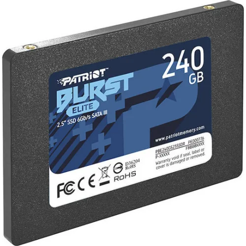 Patriot Burst Elite 240 GB Black SATA 6 Gb/s 25
