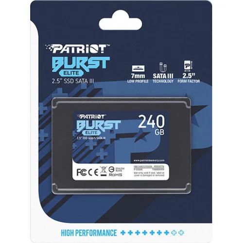 Patriot Burst Elite 240 GB Black SATA 6 Gb/s 25