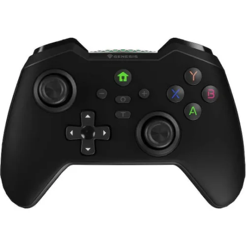 Genesis Gaming Gamepad Mangan 400 Wireless for PC/Switch/Mobile, Black (NJG-2100) (GNSNJG-2100)