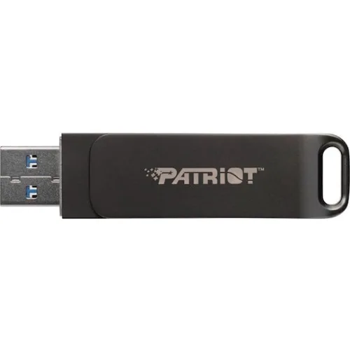 Patriot Rage R550 128Gb Black USB-A und USB-C 3.2 Gen 1 (PE128GR550DSAD) (PATRPE128GR550DSAD)