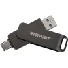 Patriot Rage R550 128Gb Black USB-A und USB-C 3.2 Gen 1 (PE128GR550DSAD) (PATRPE128GR550DSAD)