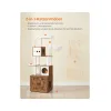 Feandrea Cat Tower With Litter box Height 185 cm, up to 2 cats (PCT15GYZ) (FEAPCT15GYZ)