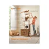 Feandrea Cat Tower With Litter box Height 185 cm, up to 2 cats (PCT15GYZ) (FEAPCT15GYZ)