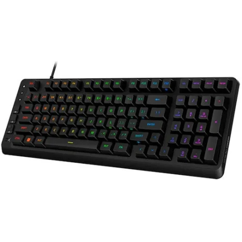 HyperX Eve 1800 Membrane Compact Gaming Keyboard RGB (US Layout) - Black - B7JE0AA