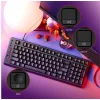 HyperX Eve 1800 Membrane Compact Gaming Keyboard RGB (US Layout) - Black - B7JE0AA