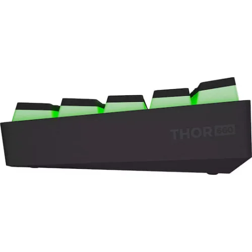 Genesis Gaming Keyboard Thor 660 G2 US Black Wireless RGB Mechanical Cateron Red (NKG-1916) GNSNKG-1916)