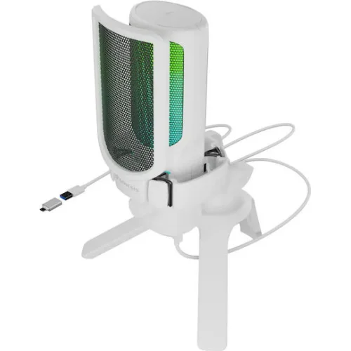 Genesis Gaming Microphone Radium 250 USB - RGB White (NGM-2353) (GNSNGM-2353)