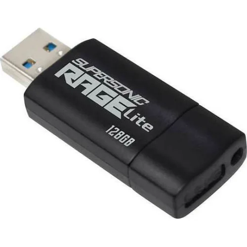 Patriot Supersonic Rage Lite 128 GB Black/Blue USB-A 3.2 Gen 1 (PEF128GRLB32U) (PATRPEF128GRLB32U)