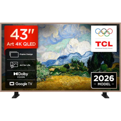 TCL 43A400 Pro ART 4K QLED TV (2026)