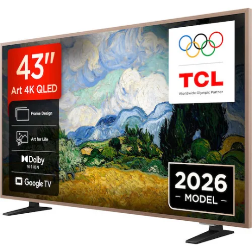 TCL 43A400 Pro ART 4K QLED TV (2026)