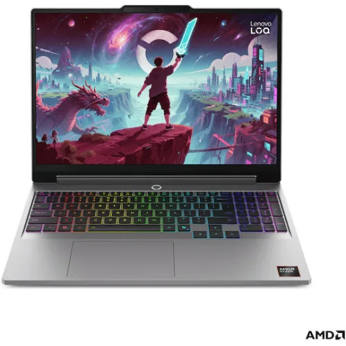 Lenovo LOQ 15AHP11 15.3" IPS FHD 144Hz (Ryzen 7-250/16GB/512GB SSD/GeForce RTX 5060/W11 Home) Luna Grey (GR Keyboard)