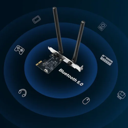MERCUSYS κάρτα δικτύου WiFi & Bluetooth MA30E, AC1200, PCIe, Ver 1.0