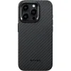 Pitaka MagEZ Case 4 Apple iPhone 15 Pro Black / Grey / Twill (KI1501P)