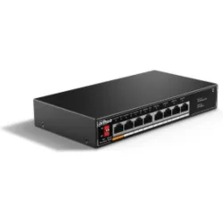 Dahua SF1008LP Unmanaged L2 PoE+ Switch με 8 Θύρες Ethernet