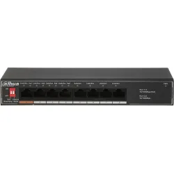 Dahua SF1008LP Unmanaged L2 PoE+ Switch με 8 Θύρες Ethernet