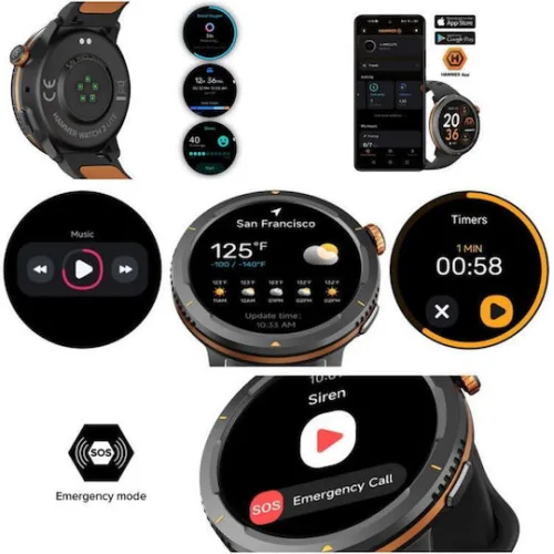 HAMMER Smartwatch 2 Lite