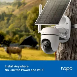 TP-Link Solar-Powered Pan, Tilt 4G LTE Security Camera Kit - Tapo C615G KIT