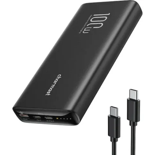Charmast Powerbank LED 20000mAh Black