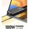 Charmast Powerbank LED 20000mAh Black