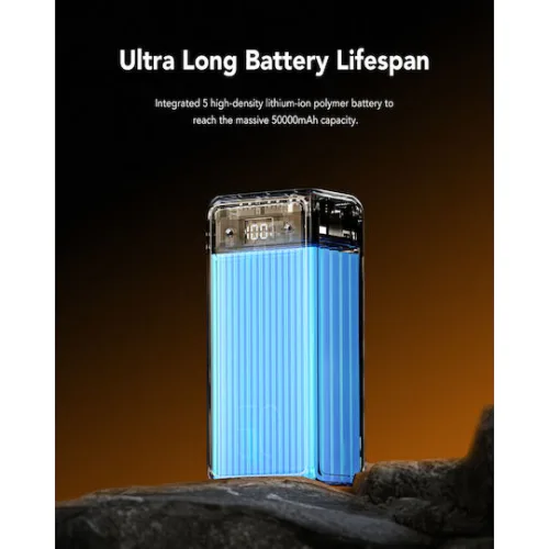 Charmast Powerbank 50000mAh PD 22.5W Black