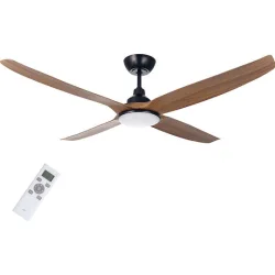 Life Grande Apeliotes Ανεμιστήρας Οροφής 142.24cm με Φως Καφέ / ΜαύροςΚωδικός: 221-0534