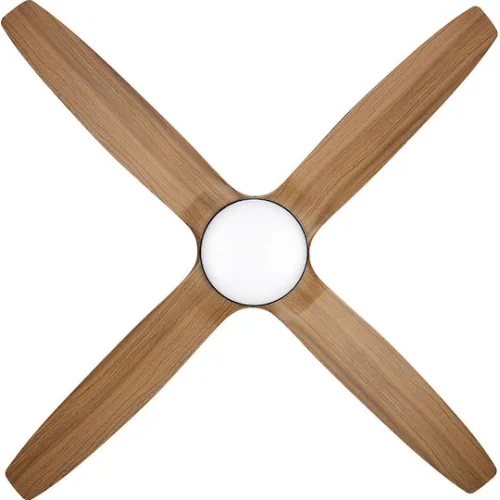 Life Grande Apeliotes Ανεμιστήρας Οροφής 142.24cm με Φως Καφέ / ΜαύροςΚωδικός: 221-0534