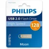 Philips Moon 128GB USB 2.0 Stick Ασημί (FM12FD160B/00) (PHIFM12FD160B-00)