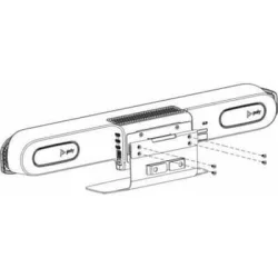 Poly Studio X70/X72/V72 Table Stand (875L3AA)