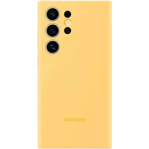 Samsung Silicone Case Galaxy S24 Ultra Yellow