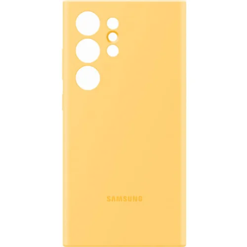 Samsung Silicone Case Galaxy S24 Ultra Yellow