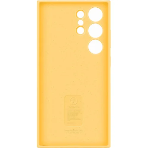 Samsung Silicone Case Galaxy S24 Ultra Yellow