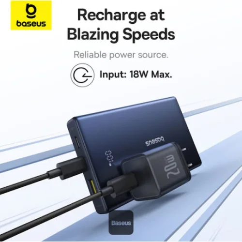 Baseus PicoGo Power Bank with Digital Display 10000mAh 20W Cosmic Black