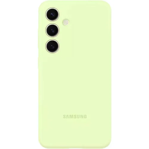 Samsung Silicone Case Galaxy S24+ Light Green