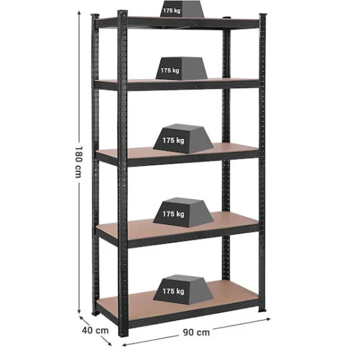 Songmics Ραφιέρα Dexion 40 x 90 x180 cm (GLR040B11) (SNGGLR040B11)