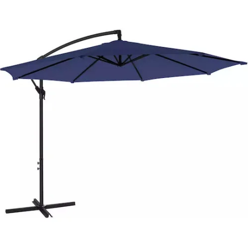 SONGMICS Ομπρέλα Κρεμαστή 180 g/m² Navy Blue (GPU016L01) (SNGGPU016L01)