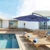 SONGMICS Ομπρέλα Κρεμαστή 180 g/m² Navy Blue (GPU016L01) (SNGGPU016L01)