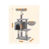 Feandrea Cat Tower, Height 110 cm, up to 3 cats (PCT52W) (FEAPCT52W)