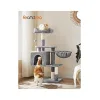 Feandrea Cat Tower, Height 110 cm, up to 3 cats (PCT52W) (FEAPCT52W)